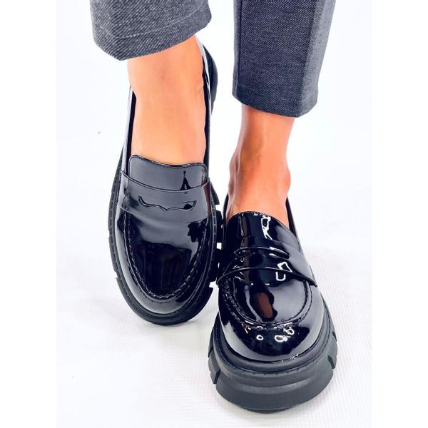 Mokasyny lakierowane Black r.39 zdjęcie 4
