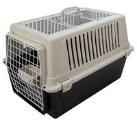 Transporter z otwieranym sufitem dla kota lub psa Ferplast 30 beżowo-czarny