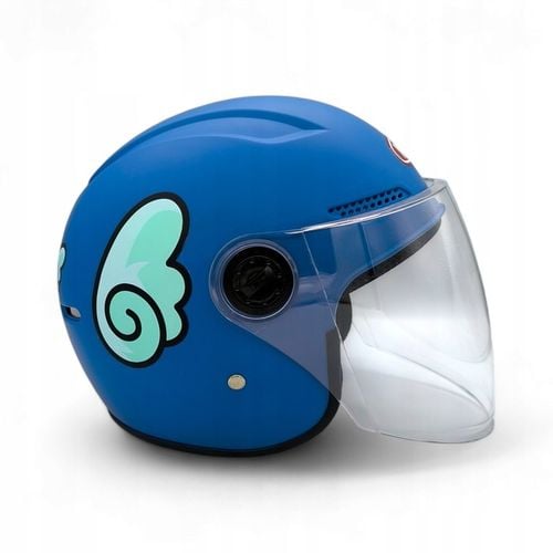 KASK DZIECIĘCY MOTOCYKLOWY DLA DZIECKA MOTOR SKUTER ROWER JUNIOR NA PREZENT na Arena.pl