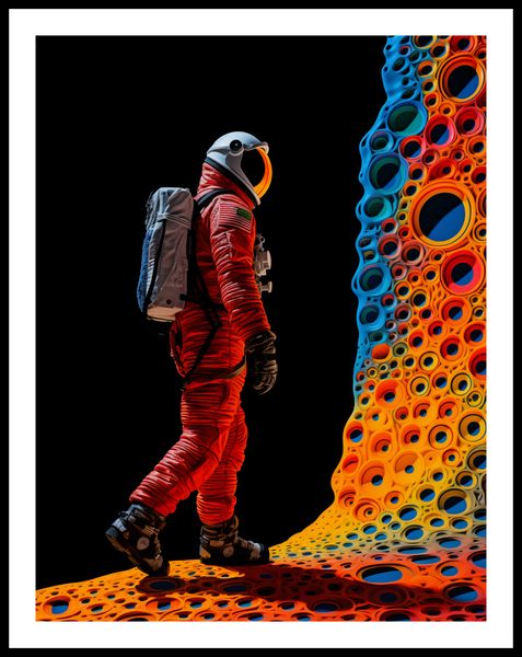 Plakat 50x65cm Eksplorator Nowych Światów zdjęcie 3