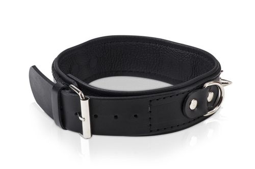 zestaw smycz obroża skóra naturalna ćwieki whips na Arena.pl