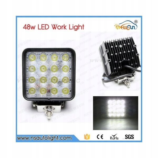 Halogen lightbar-doświetlacz Led 48W 4800lm Master zdjęcie 7