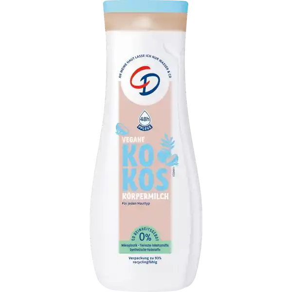 CD mleczko do ciała kokos 400 ml zdjęcie 1