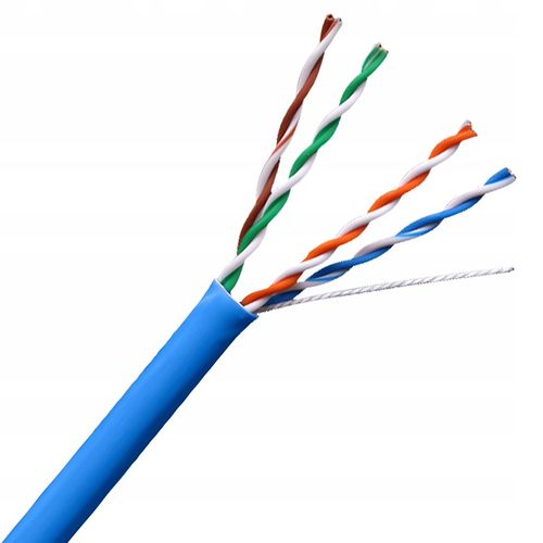KABEL SIECIOWY LAN UTP KAT 5E 305m SKRĘTKA na Arena.pl