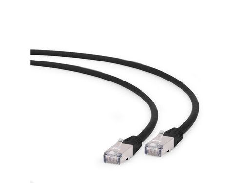 PATCHCORD KAT.6A SFTP 1.5M CZARNY GEMBIRD LSZH na Arena.pl