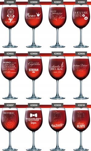 Kieliszek do wina grawer PREZENT dla Dzień Kobiet na Arena.pl