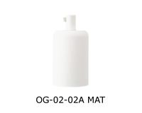 OPRAWKA E27 OSŁONKA DEKORACYJNA METALOWA BIAŁA MAT + BIAŁY HAMULEC