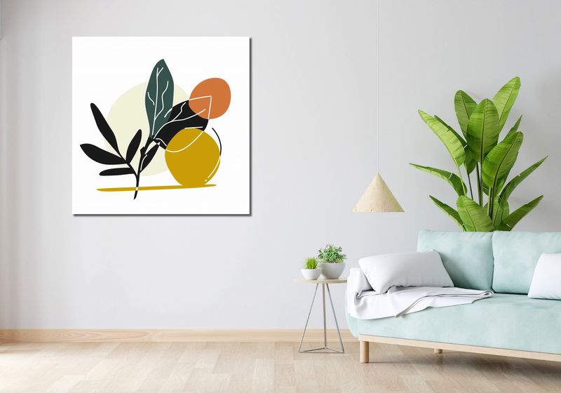 Obraz 100x100cm Elegancka Flora zdjęcie 2