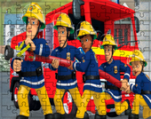 Puzzle Strażak Sam