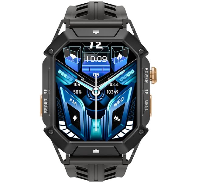 smartwatch męski rubicon rncf24-1 black zdjęcie 2