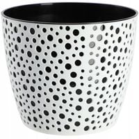 DONICZKA OSŁONKA OKRĄGŁA NA KWIATY CZARNA 13CM