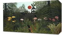Obraz 50x30cm Virgin Forest, Rousseau Vintage do Salonu