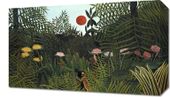 Obraz 50x30cm Virgin Forest, Rousseau Vintage do Salonu