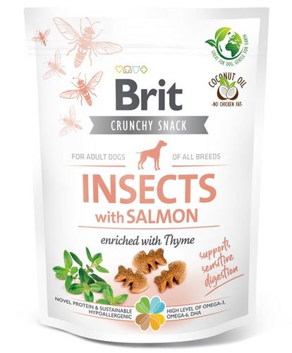 Brit Care Dog Crunchy Cracker Insect & Salmon 200G na Arena.pl
