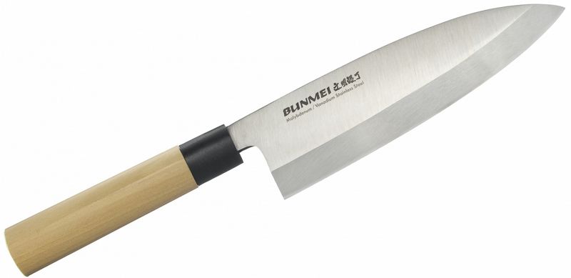 Nóż Deba 19,5cm Bunmei zdjęcie 1