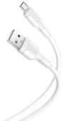 kabel przewód ładowarka mocny nb212 usb do usb-c 1m 2,1a transmisja biały