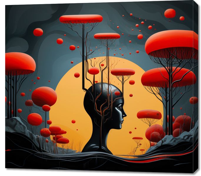 Obraz 100x90cm Myślokształty zdjęcie 1