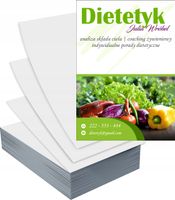 Ulotki A4 5000szt reklamowe firmowe duży wybór wzorów DIETETYK TWOJA NAZWA