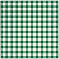 serwetki 2-war. gingham dark 25x25cm 100 szt.