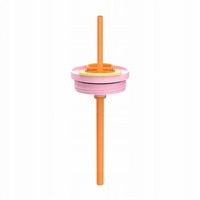 Kambukka Rio kubek termiczny ze słomką i uchwytem 950ml Pink Papaya butelka
