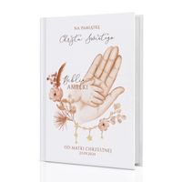 PREZENT na CHRZEST Biblia dla dzieci PAMIĄTKA CHRZTU z GRAWEREM NADRUKIEM