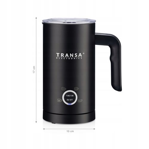 Spieniacz do mleka z PODGRZEWACZEM MilkyBlack 4 TRYBY SPIENIANIA MLEKA na Arena.pl