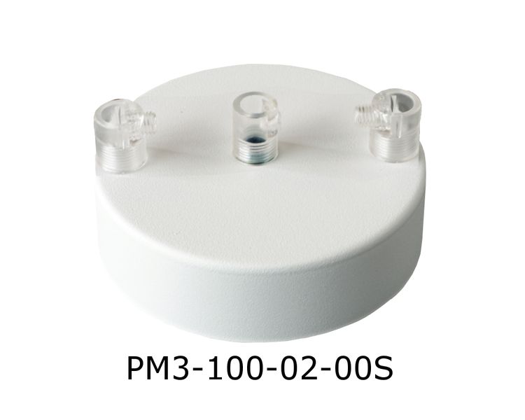 Podsufitka Biała 3 otwory 100mm zdjęcie 1