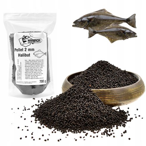 PELLET ZANĘTOWY 2 mm MARGROM 700g HALIBUT na Arena.pl