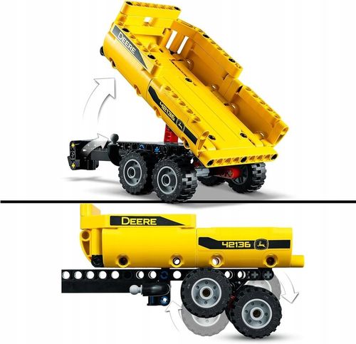 KLOCKI LEGO TECHNIC 42136 TRAKTOR JOHN DEERE 9620 4WD DLA DZIECKA + TORBA na Arena.pl