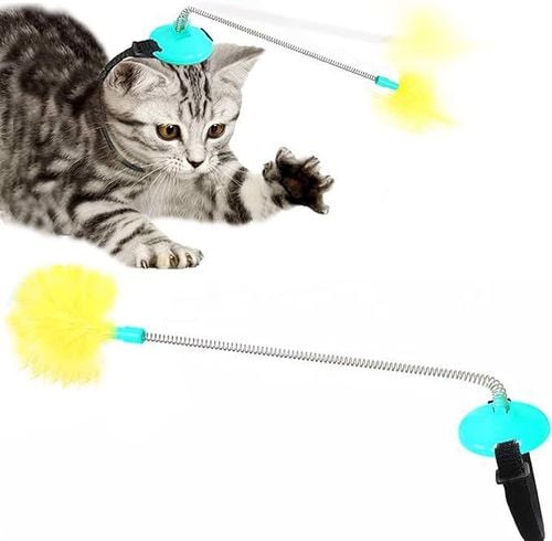 Łapacz z Piórem dla Kota Zabawka dla Zwierząt na Arena.pl