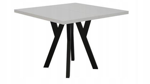 STÓŁ ROZKŁADANY NOGA METAL SALON KUCHNIA 90cm+2x50cm na Arena.pl