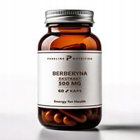 BERBERYNA ekstrakt z berberysu 500 mg Odchudzanie Cukrzyca Metabolizm