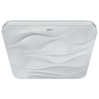 Plafon LAMPA sufitowa KLARA 03618 Ideus łazienkowa OPRAWA kwadratowa LED 48W 4000K we wzory IP44 biała