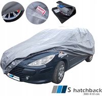 POKROWIEC NA SAMOCHÓD 3 WARSTWY r. S do 410cm PLANDEKA na auto