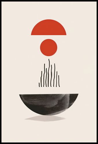 Plakat 61x90,5cm Półokrągła Forma na Arena.pl