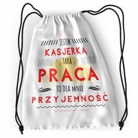 Plecak Dla Kasjerki Sportowy Szkolny Worek Torba Z Nadrukiem Ze Zdjęciem