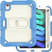 Etui do iPad Mini 6 8.3" z Podstawką i Paskiem na Ramię Niebieskie