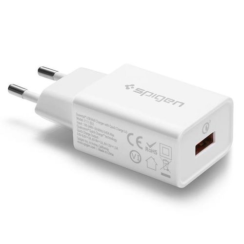 SPIGEN F111 QC3.0 NETWORK CHARGER WHITE na Arena.pl