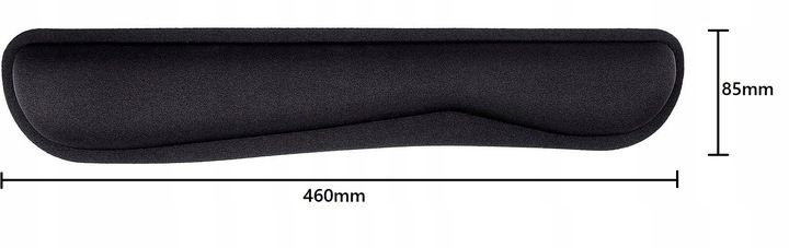 ŻELOWA PODKŁADKA POD MYSZ MYSZKĘ NADGARSTEK ERGONOMICZNA ZESTAW ŻEL MEMORY zdjęcie 7