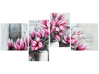 140CM 70 OBRAZ MAGNOLIE WAZONACH ŚCIENNY