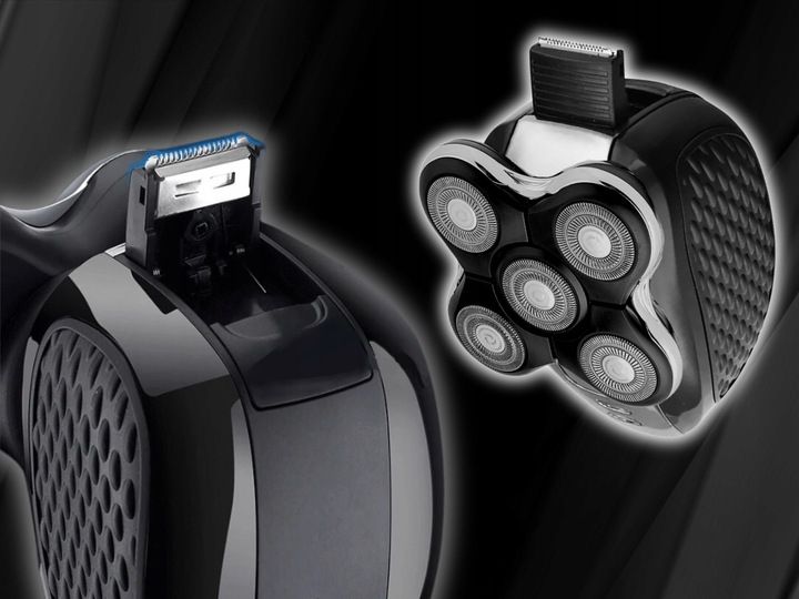 GOLARKA MĘSKA MASZYNKA DO GOLENIA BRODY GŁOWY TRYMER ALPHA zdjęcie 3