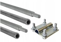 UZIOM SZPILKA PRĘT WBIJANY KOMPLETNY 6M + ZŁĄCZE DRUT-BEDNARKA 4x1.5M FI14