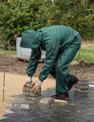UBRANIE przeciwdeszczowe KOMPLET roboczy WODOODPORNY spodnie KURTKA bhp S na Arena.pl