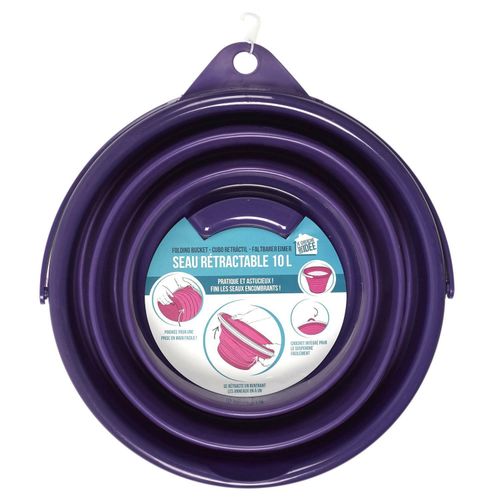 Wiadro składane 10L niebieskie na Arena.pl