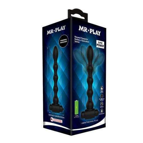 mr play - vibrating anal plug - 10 functions na Arena.pl