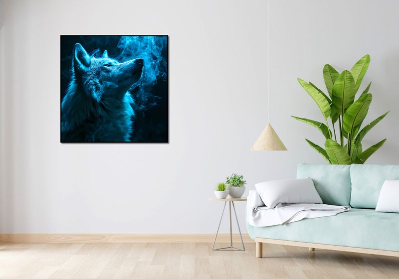 Plakat 90x90cm Oddech Wilka zdjęcie 4