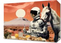 Obraz 40x30cm Obiad na Marsie