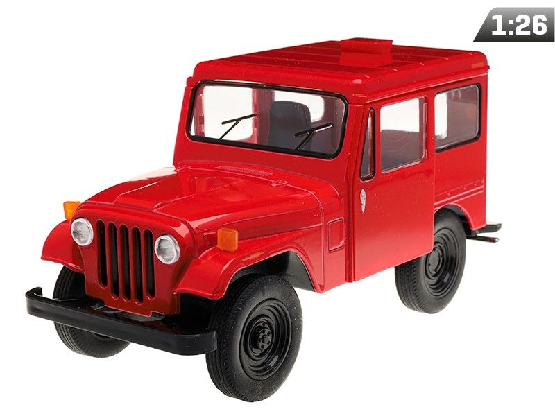 Model 1:26, 1971 Jeep DJ-5B, czerwony (A11764C) zdjęcie 1