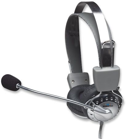 MANHATTAN SŁUCHAWKI Z MIKROFONEM STANDARD II zdjęcie 1