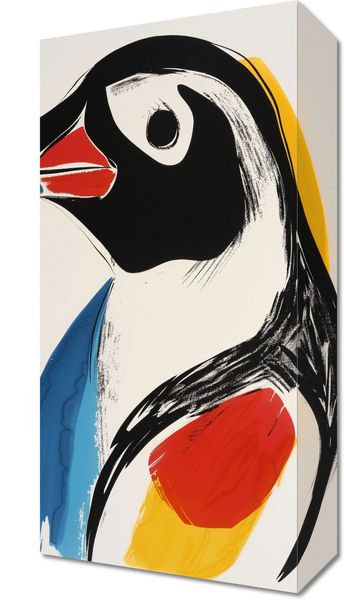 Obraz 20x40cm Portret Ptaka zdjęcie 1